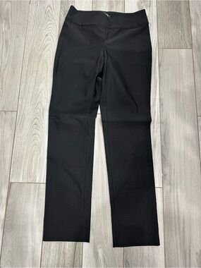 Macy's Black Straight-Leg Dress Pants